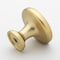 Gliderite Hardware 1-1/4 in. Brass Gold Rippled Cabinet Knob, 10PK 5415-BG-10 - alternate 3